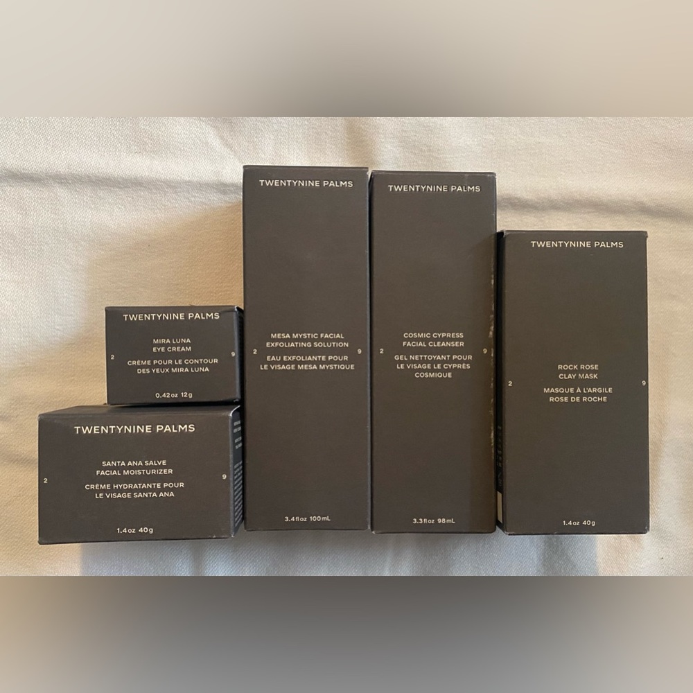 Twentynine Palms by Jared Leto Skincare 5 piece set! Brand new🦋 Retail $379